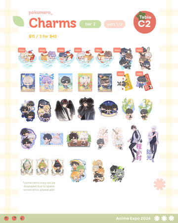 Charms - Tier 2 (1/2)
