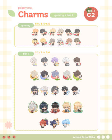 Charms - Gummy + Tier 1